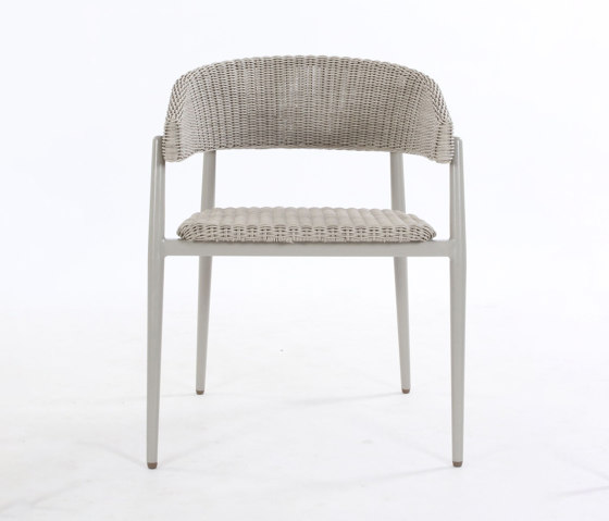 Olivia ALU Dining Armchair, Sand | Chairs | Design Pergola