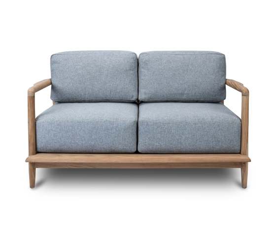 Ona 2-Seater Sofa - Natural Teak | Divani | Design Pergola