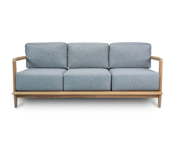 Ona 3-Seater Sofa - Natural Teak | Divani | Design Pergola