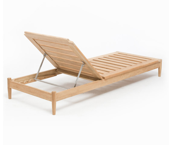 Ona Lounger - Natural Teak | Bains de soleil | Design Pergola