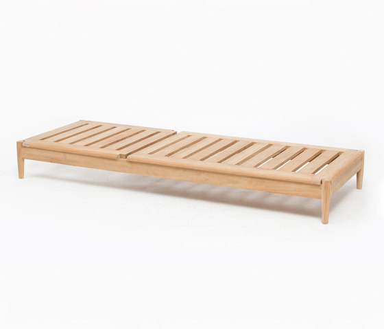 Ona Lounger - Natural Teak | Bains de soleil | Design Pergola