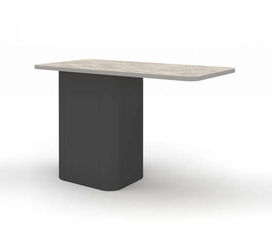 Paloma ALU Coffee Table 60x30xH40cm | Mesas de centro | Design Pergola