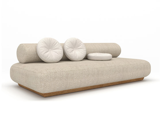 Paloma Teak 3-Seater Modular Sofa | Canapés | Design Pergola