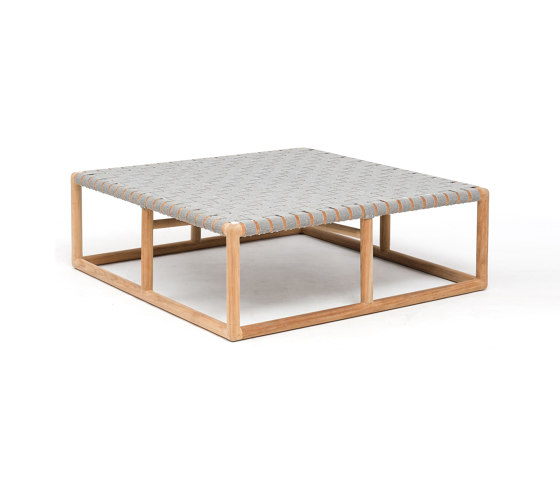 Roberto Ottoman 120x120cm - Natural Teak | Poufs | Design Pergola