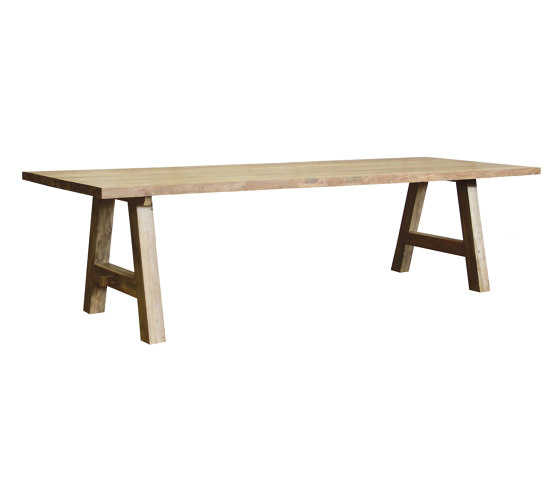 Tower Dining Table - Recycled Teak | Mesas comedor | Design Pergola