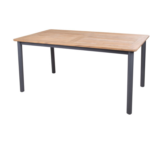 Vera ALU Dining Table 160x90cm - Anthracite | Tables de repas | Design Pergola