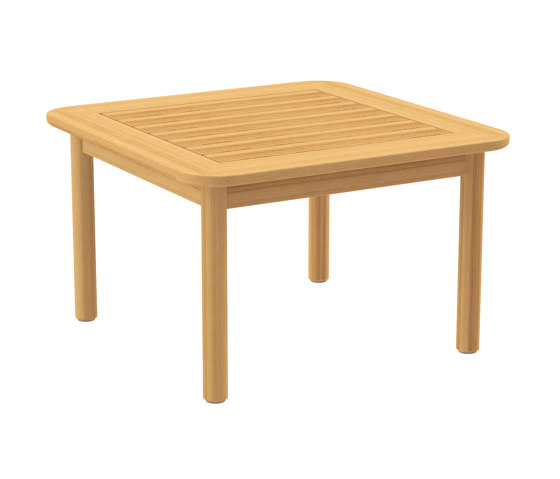 Vera Teak Coffee Table 72x72cm - Natural Teak | Coffee tables | Design Pergola