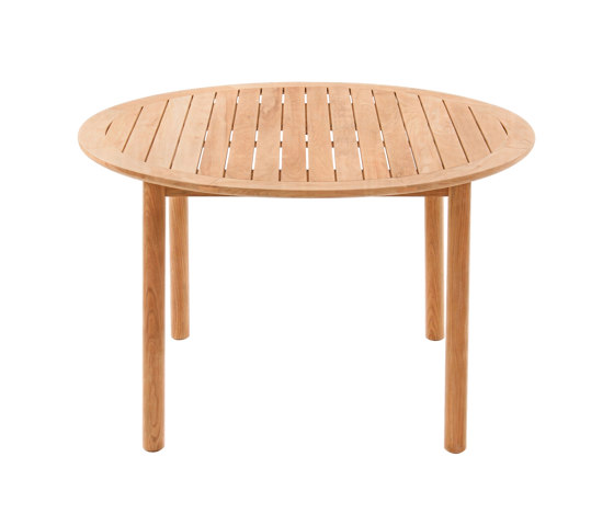 Vera Teak Dining Table D120cm - Natural Teak | Tavoli pranzo | Design Pergola