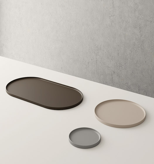 Furnishing complements - oval tray | Plateaux | NIC Design