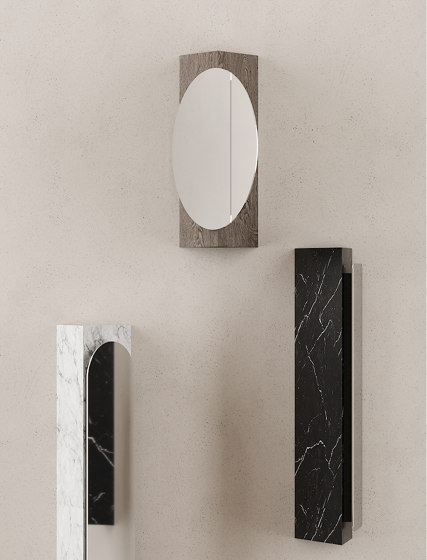 Luna - polished edge mirror | Badspiegel | NIC Design