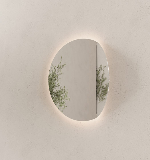 Luna - polished edge mirror | Badspiegel | NIC Design