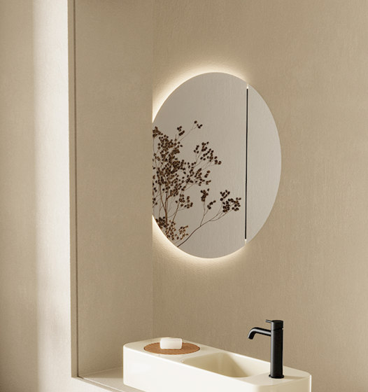 Luna - polished edge mirror | Bath mirrors | NIC Design