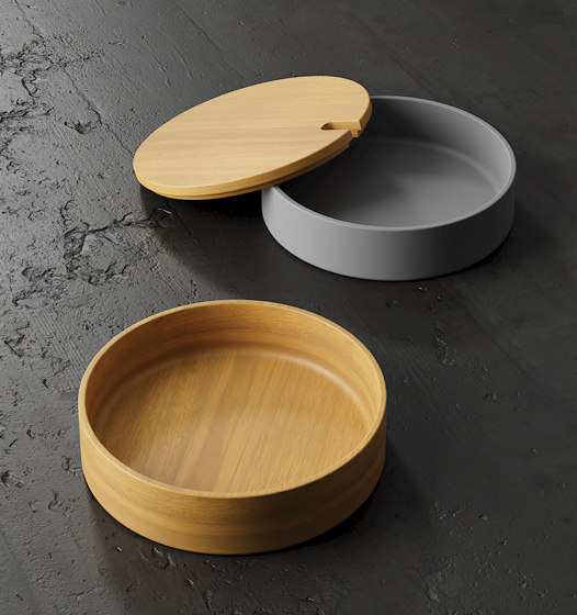 Mediterraneo - Ceramic or wood storage | Storage boxes | NIC Design