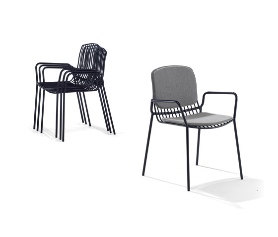 Lou Outdoor I 
3025-O | Chaises | DRAENERT