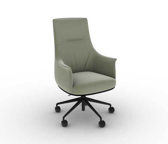 Archibald Task | Executive Office Chair | Chaises de bureau | Poltrona Frau