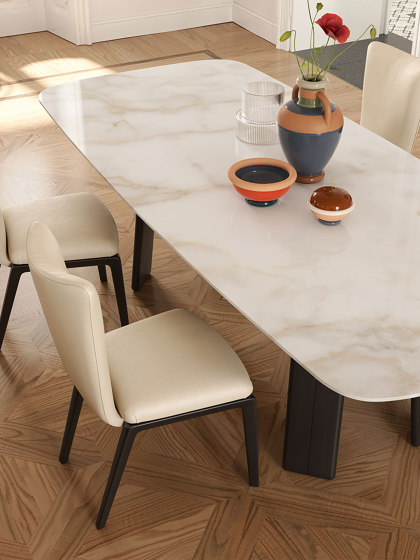 DUO | Table | Dining tables | Poltrona Frau