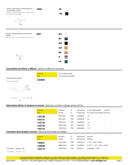 Beam Stick Nuance | Suspended lights | OLEV