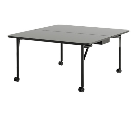 DOUBLE FOLDING WORKBENCH WITHOUT ELECTRIFICATION | Contract tables | HOWE