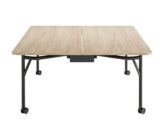 DOUBLE FOLDING WORKBENCH WITHOUT ELECTRIFICATION | Tables collectivités | HOWE