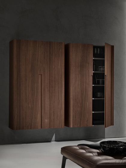 ViaVeneto Classic G | Mueble Columna con Puerta Abatible, Longitud 92 cm | Armarios de baño | Falper