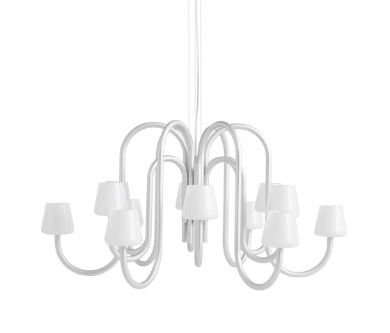 Apollo Chandelier 12 arm | Kronleuchter | HAY