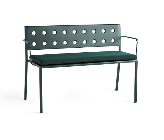 Balcony Lounge Bench With Arm | Bancos | HAY