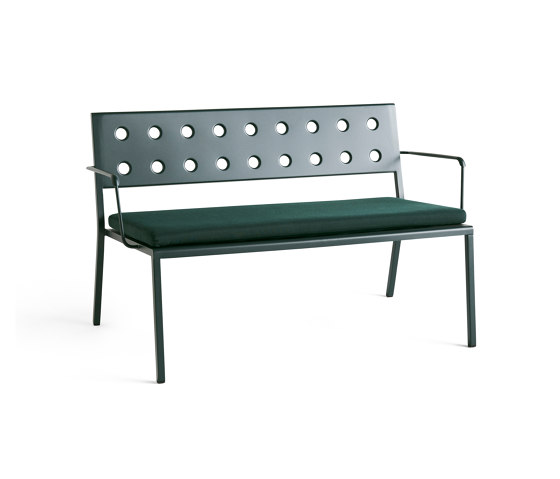 Balcony Lounge Bench With Arm | Bancs | HAY