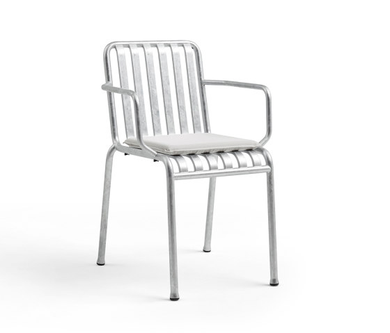 Palissade Chair Hot Galvanised Chair and Armchair Seat Cushion | Chaises | HAY