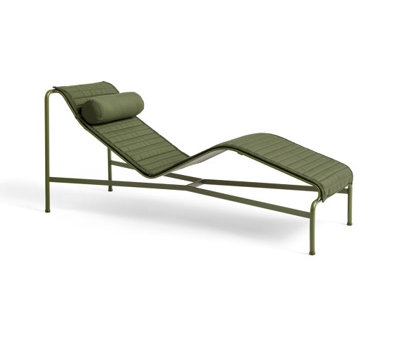 Palissade Chaise Longue Quilted Cushion | Lettini giardino | HAY