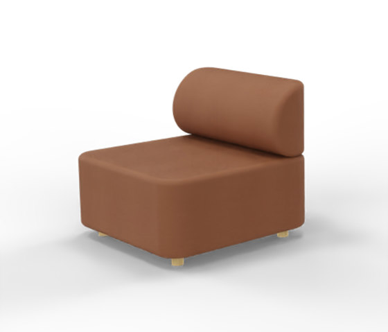 Mezza Seating element | Poltrone | Cascando