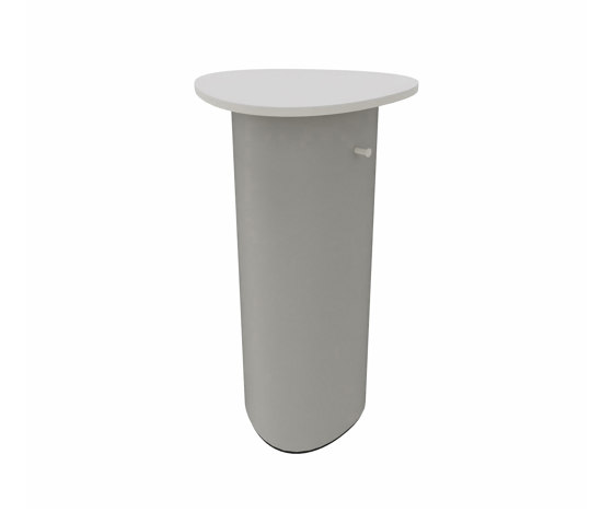 Pully Pillar | Triangular with large top | Tavoli alti | Cascando