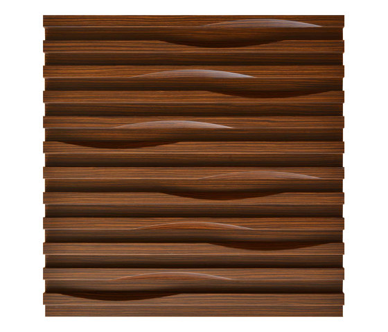 Sona Panel Walnut | Systèmes plafonds acoustiques | Mikodam