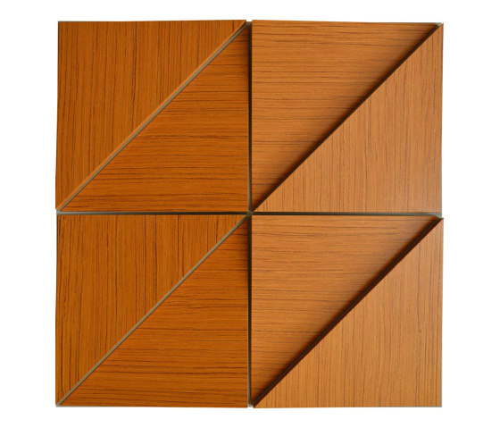 Zeta Panel Teak | Systèmes plafonds acoustiques | Mikodam