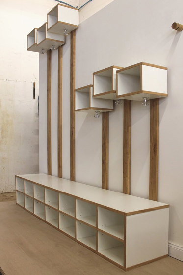 Emily Children's Wardrobe | Shelving | Andreas Janson