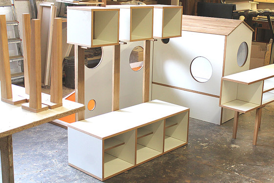 Emily Children's Wardrobe | Shelving | Andreas Janson