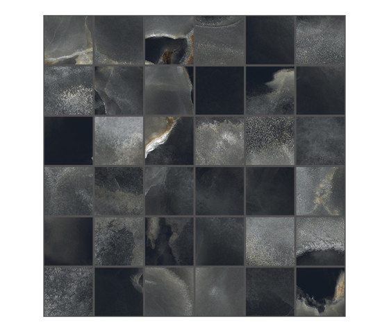 ONICE REALE Nero- Mosaic 30x30 | Piastrelle ceramica | Tagina