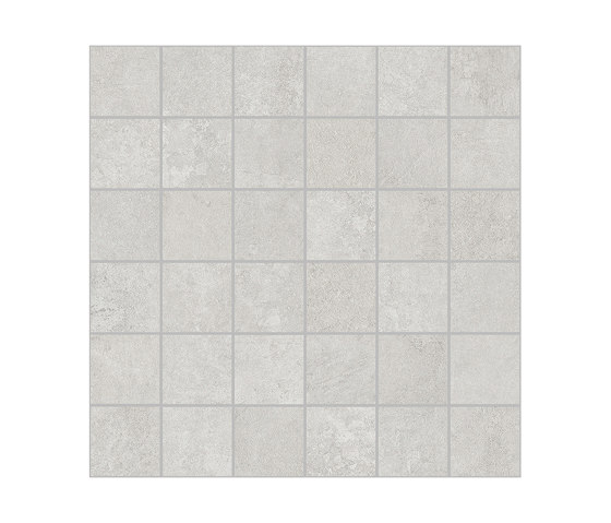 STEEL Argento - Mosaic 30x30 | Ceramic tiles | Tagina