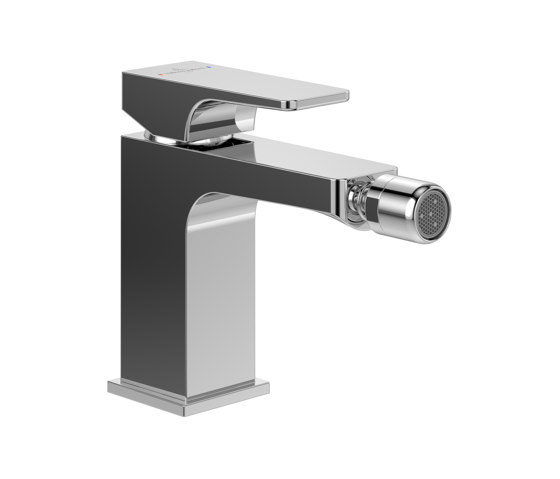 Architectura Square | Robinetterie monocommande pour bidet, Chrome | Robinetterie pour lavabo | Villeroy & Boch