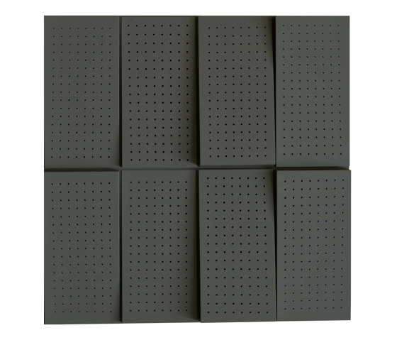 Fila Panel Anthracite With 8mm Perforation | Sound absorbing ceiling systems | Mikodam