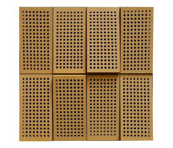 Fila Panel Oak With 2cm Perforation | Sound absorbing ceiling systems | Mikodam