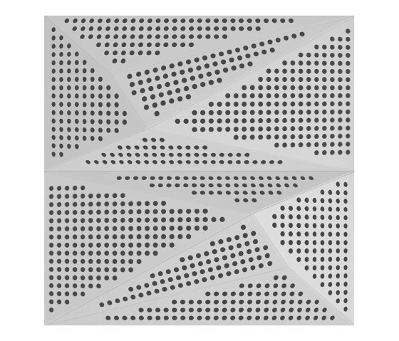 Neka Panel A White Lacquer With 2cm Perforation | Sistemas de techos acústicos | Mikodam