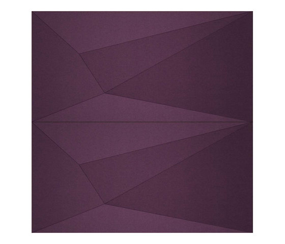 Neka Panel A Fabric Violet | Systèmes plafonds acoustiques | Mikodam