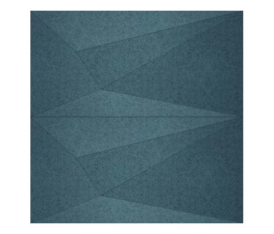 Neka Panel A Fabric Blue | Systèmes plafonds acoustiques | Mikodam