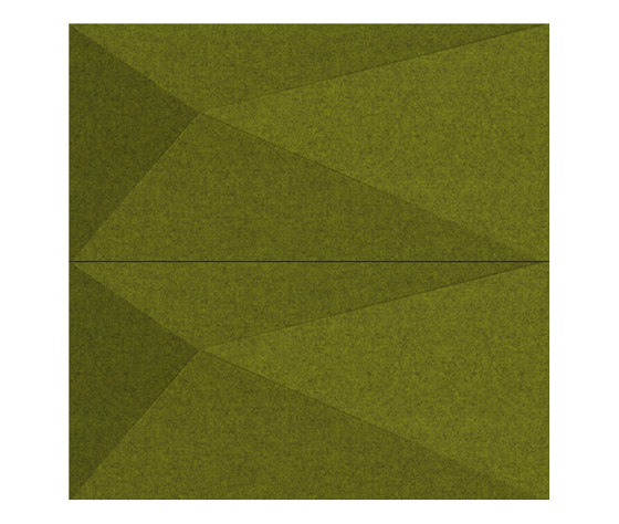 Pira Panel A Fabric Green | Systèmes de façade | Mikodam