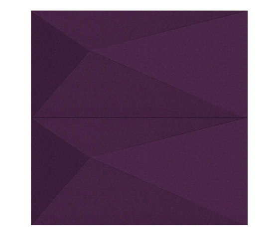 Pira Panel A Fabric Violet | Systèmes de façade | Mikodam