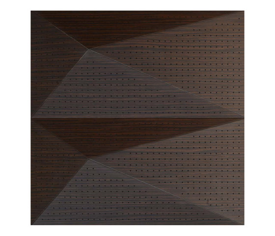 Pira Panel A Walnut With 8mm Perforation | Wood panels | Mikodam