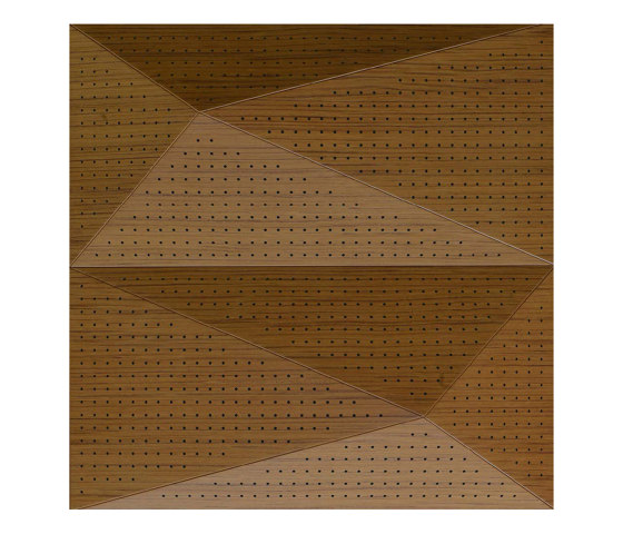 Pira Panel A Teak With 8mm Perforation | Panneaux de bois | Mikodam