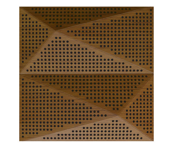 Pira Panel A Teak With 2cm Perforation | Wood panels | Mikodam