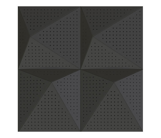 Pira Panel B Anthracite Lacquer Matte With 8mm Perforation | Sound absorbing wall systems | Mikodam