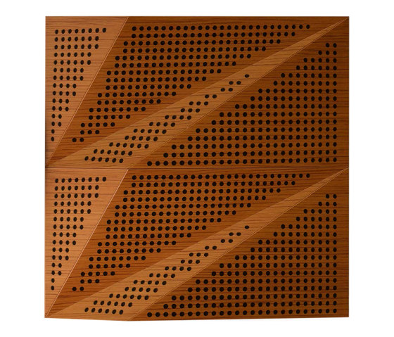 Tora Panel Teak With 2cm Perforation | Fassadensysteme | Mikodam